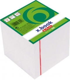 KOSTKA BIAŁA HERLITZ X-BOOK 90x90mm  900 BIAŁYCH KARTEK