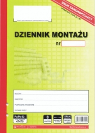 DZIENNIK MONTAŻU