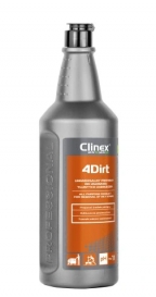 PŁYN UNIWERSALNY CLINEX 4DIRT 1l DO USUWANIA TŁUSTYCH ZABRUDZEŃ DLA RÓŻNYCH POWIERZCHNI