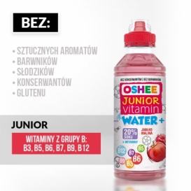 OSHEE JUNIOR VITAMIN H20 JABŁKO-ARBUZ 555ml (6)