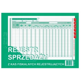REJESTR SPRZEDAŻY Z KAS FISKALNYCH 170-1U