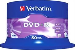 PŁYTA DVD-R 4,7GB 16X CAKE 50 VERBATIM