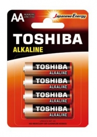 BATERIA ALKAICZNA LR-6 AA TOSHIBA/ PANASONIC (4)