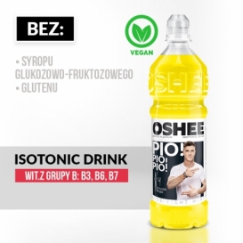 OSHEE ISOTONIC DRINK LEMON 750ml (6)
