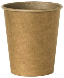 KUBEK NA GORĄCE NAPOJE PAPIEROWY 250ml KRAFT średnica 80mm