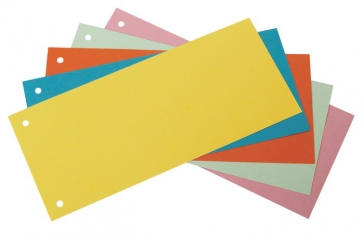 PRZEKŁADKA 1/3 A4 CZERWONA (100)