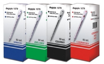 DŁUGOPIS ZIELONY ZWYKŁY P-1079 OK