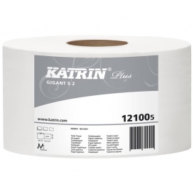 PAPIER TOALETOWY BIAŁY CELULOZA KATRIN PLUS GIGANT S2/12100/2511
