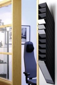 PÓŁKA NA DOKUMENTY 12 PÓŁEK DURABLE CZARNA 1709781060
