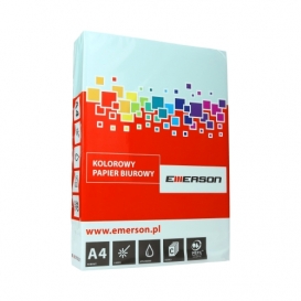 PAPIER A4 KOLOR PASTEL JASNONIEBIESKI 8048 EMERSON 80g