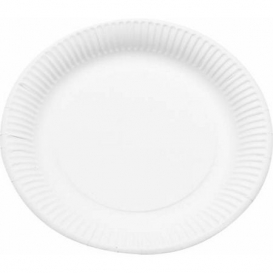 TALERZYK JEDNORAZOWY PAPIEROWY OKRĄGŁY 23cm
