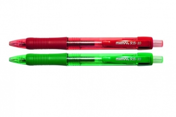 DŁUGOPIS CZERWONY AUTOMATYCZNY MARVY RB-10