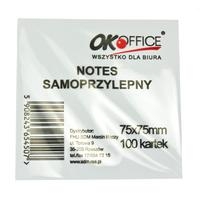 NOTES SAMOPRZYLEPNY 75x75x500 BIAŁY