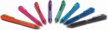 DŁUGOPIS ZIELONY FLUO BK437 PENTEL