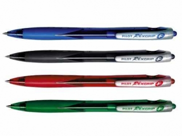 DŁUGOPIS CZARNY REXGRIP PILOT