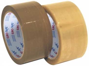 TAŚMA PAKOWA KAUCZUKOWA BRĄZOWA 48x66 TPU-003H EURO-TAPE