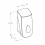 DOZOWNIK DO MYDŁA W PŁYNIE MERIDA DTN101 800ml